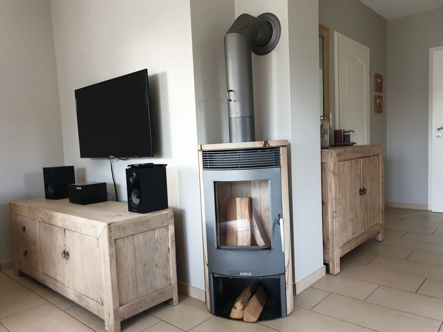 Ferienhaus Findling — Zempin — Wohn- und Essbereich