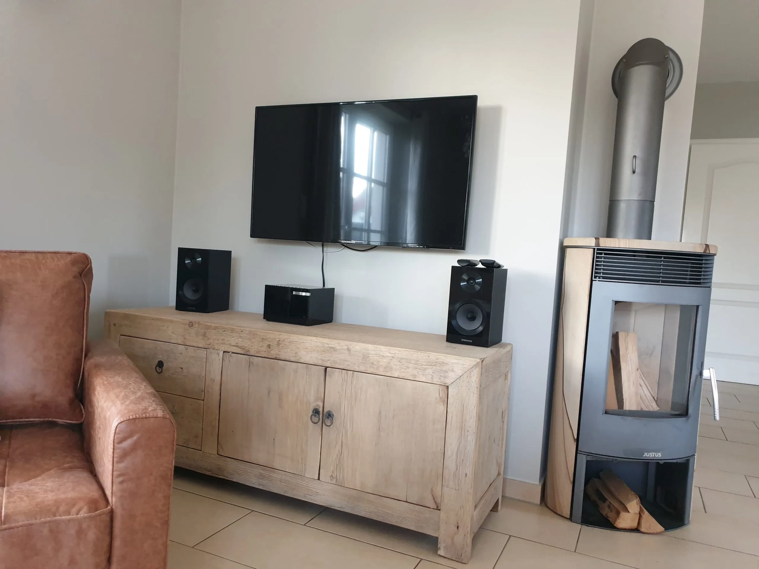 Ferienhaus Findling — Zempin — Wohn- und Essbereich