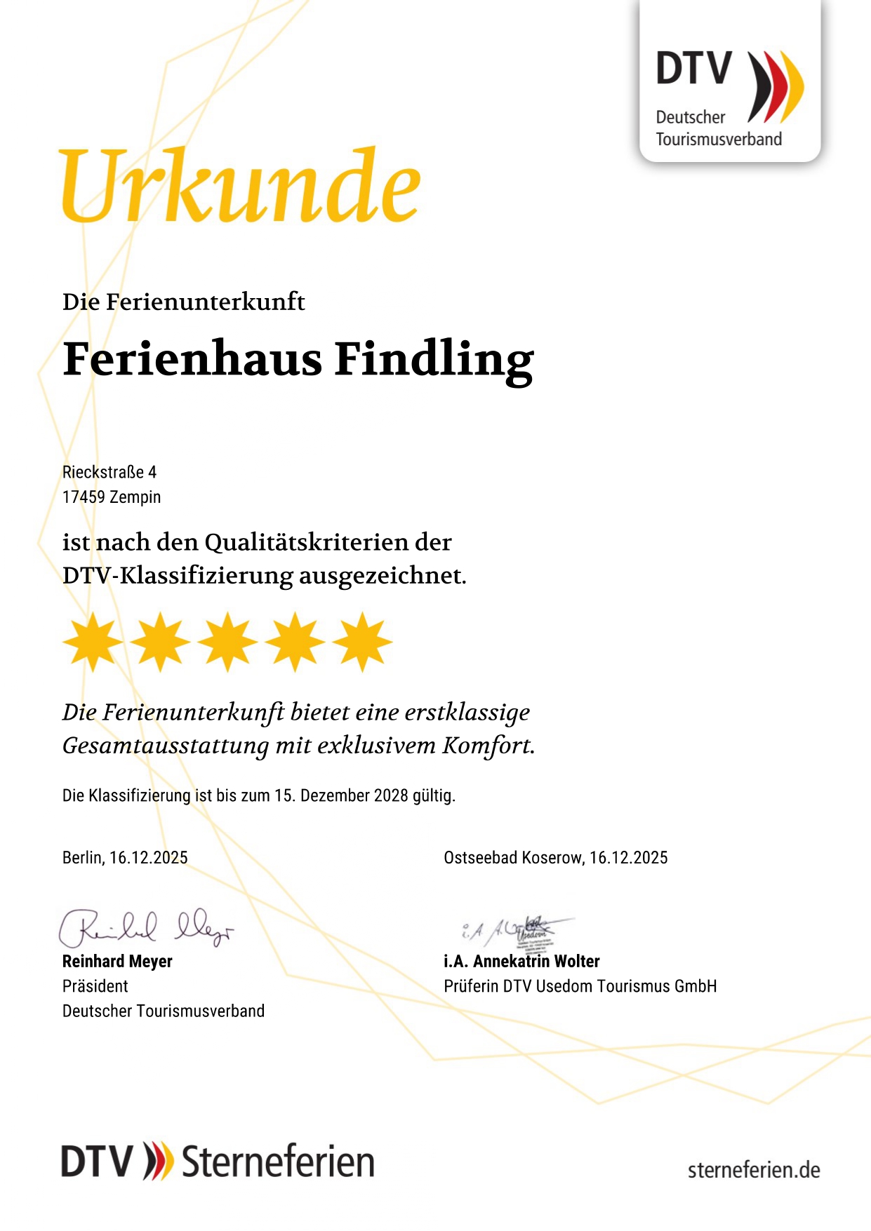 Ferienhaus Findling — Zempin — Unterkunft